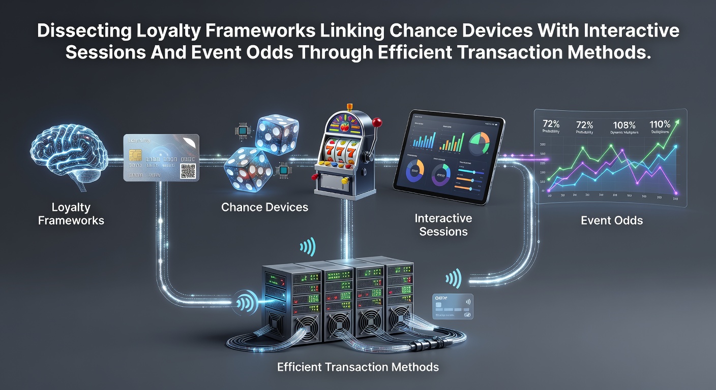 Visual representation of loyalty frameworks connecting slot machines, live dealer sessions, and sports betting markets via mobile payment systems