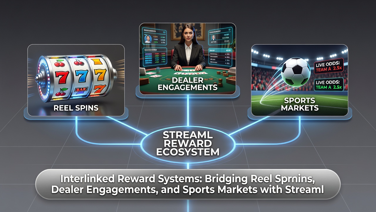Illustration der Integration von Walzenspinnen, Live-Dealer und Sportwetten durch App-Zahlungen und gestaffelte Mitgliedschaften