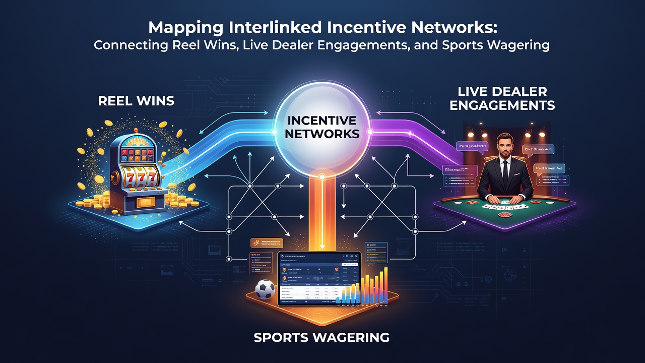 Illustration der Verbindungen zwischen mobilen Sportwetten und Incentive-Netzwerken