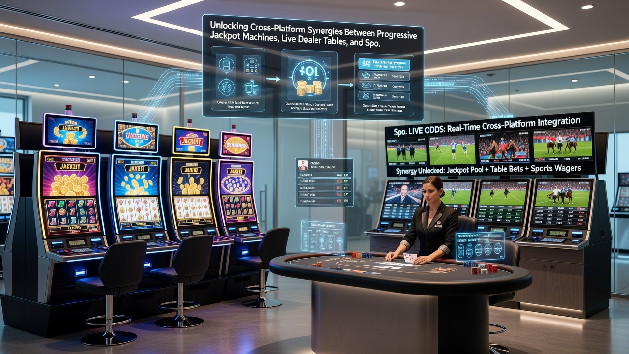 Darstellung von VIP-Mitgliedschaftsstufen und schnellen Zahlungsflüssen zwischen Jackpot-Spielen, Live-Tischen und Sportwetten
